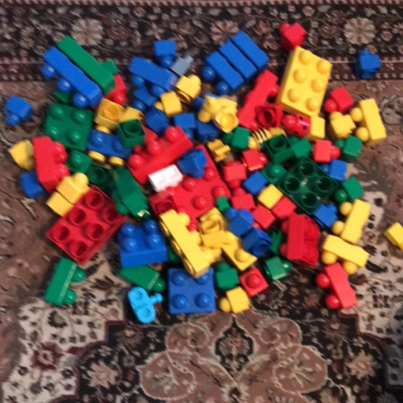 Mega blocks stem learning building rounded top large Lego like lot - Picture 1 of 6